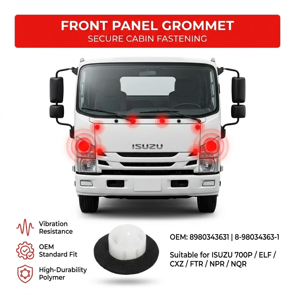 8980343631 8-98034363-1 GROMMET; FRT PANEL for 700P